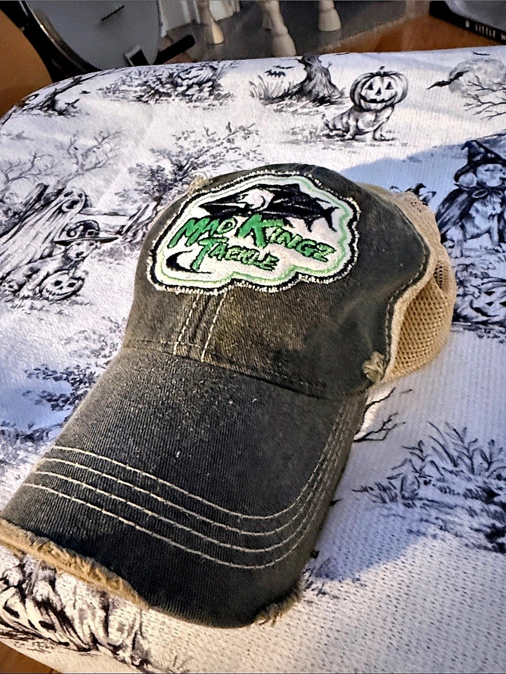 Mad Kings Tackle The Goat Trucker Hat Black & Brown